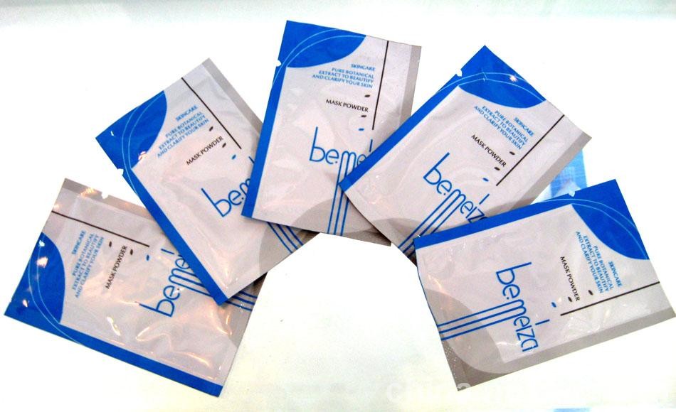 Minisachet 3 de Aluminiumfoliezak van de Kantenverbinding/Zwarte Mylar-Ritssluiting doet ISO in zakken