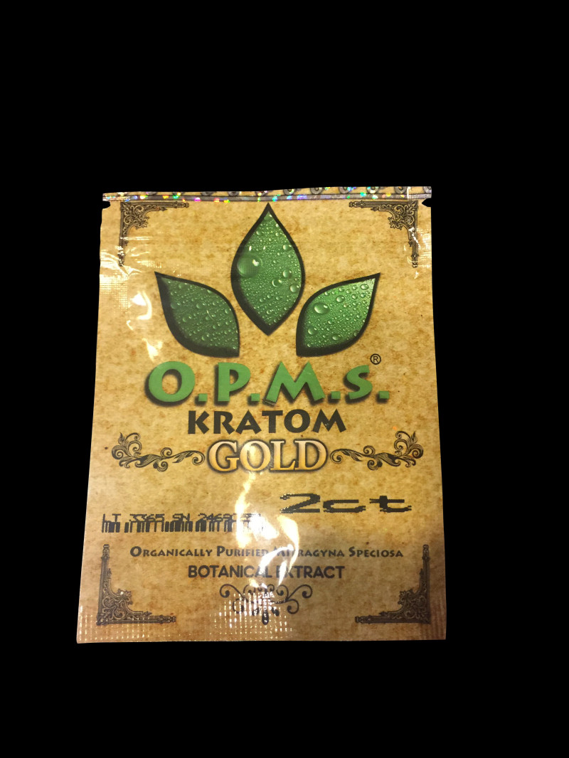 Verpakkende de Ritssluitingszak van de Kratom Kruidenwierook, 3ct OPMS-de Zak van Capsuleskratom