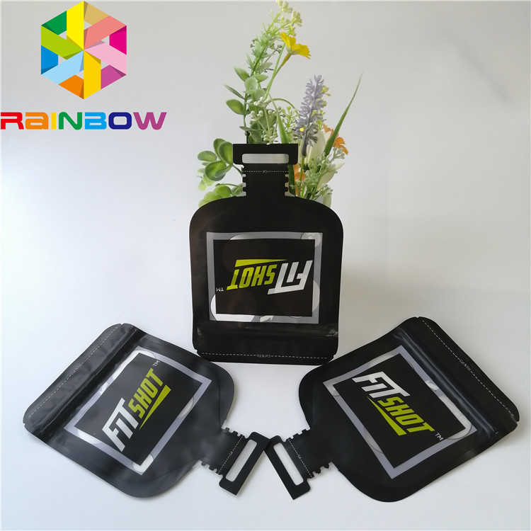 3,5 Gram vormde de Vormmopp VMPET vlak Dikke Mylar Zakken van de Zakkendoughnut