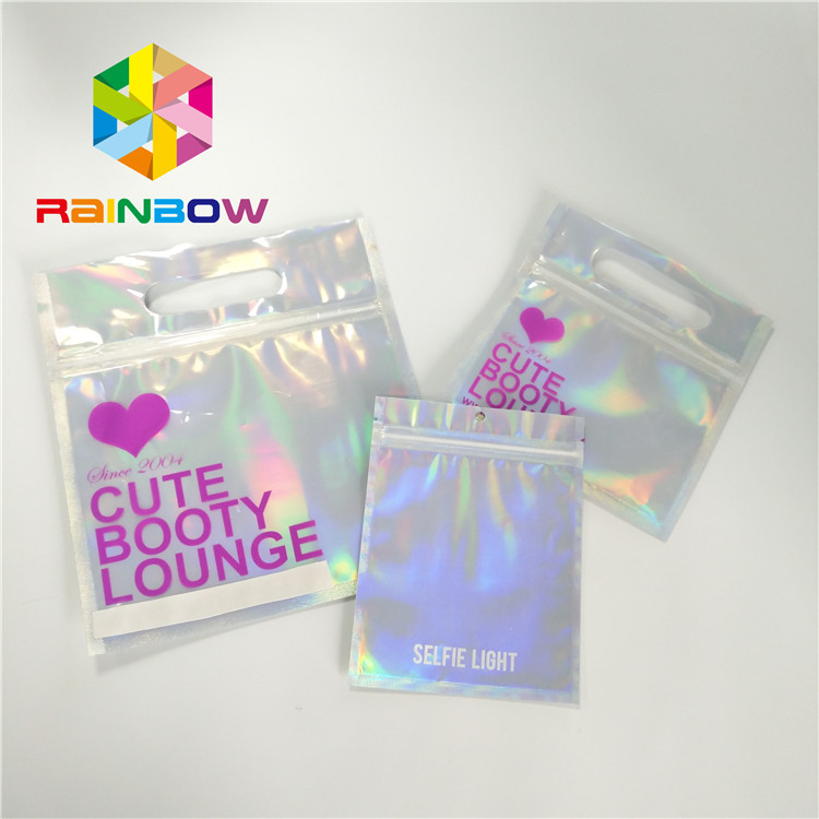 Waterdichte Plastic van de Aanrakingsswimwear van de Bikini Verpakkende Zak Zachte Kringloop de Ritssluitingszakken