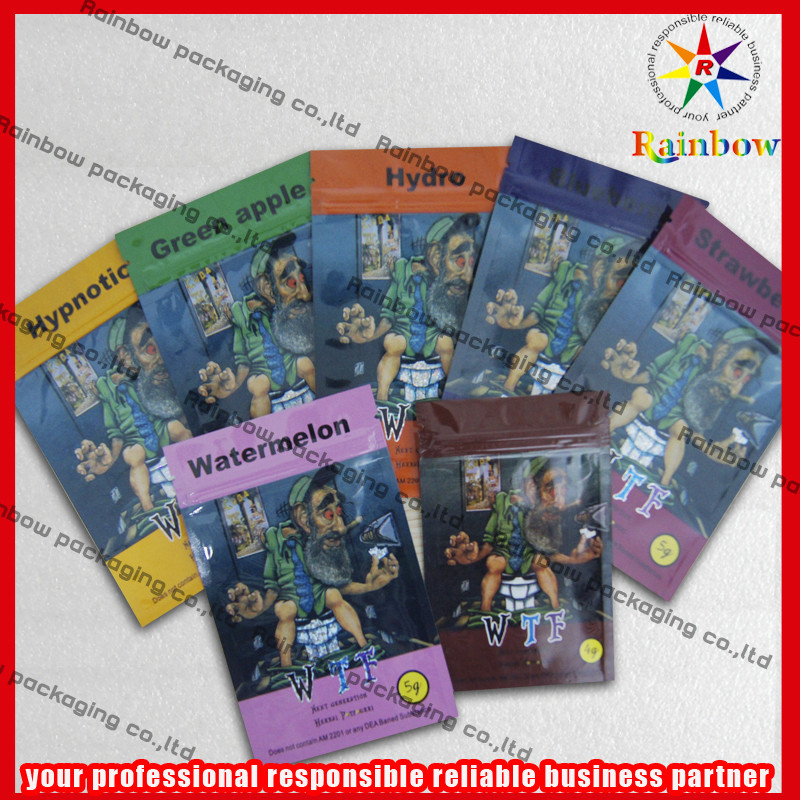 De levendige Zakken van de Druk Kruidenwierook, Aluminiumfoliezak