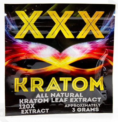 3g Xxx Kratom-de Zak van de Poederritssluiting/Kruiden de Wierook Verpakkende Zak van Kratom