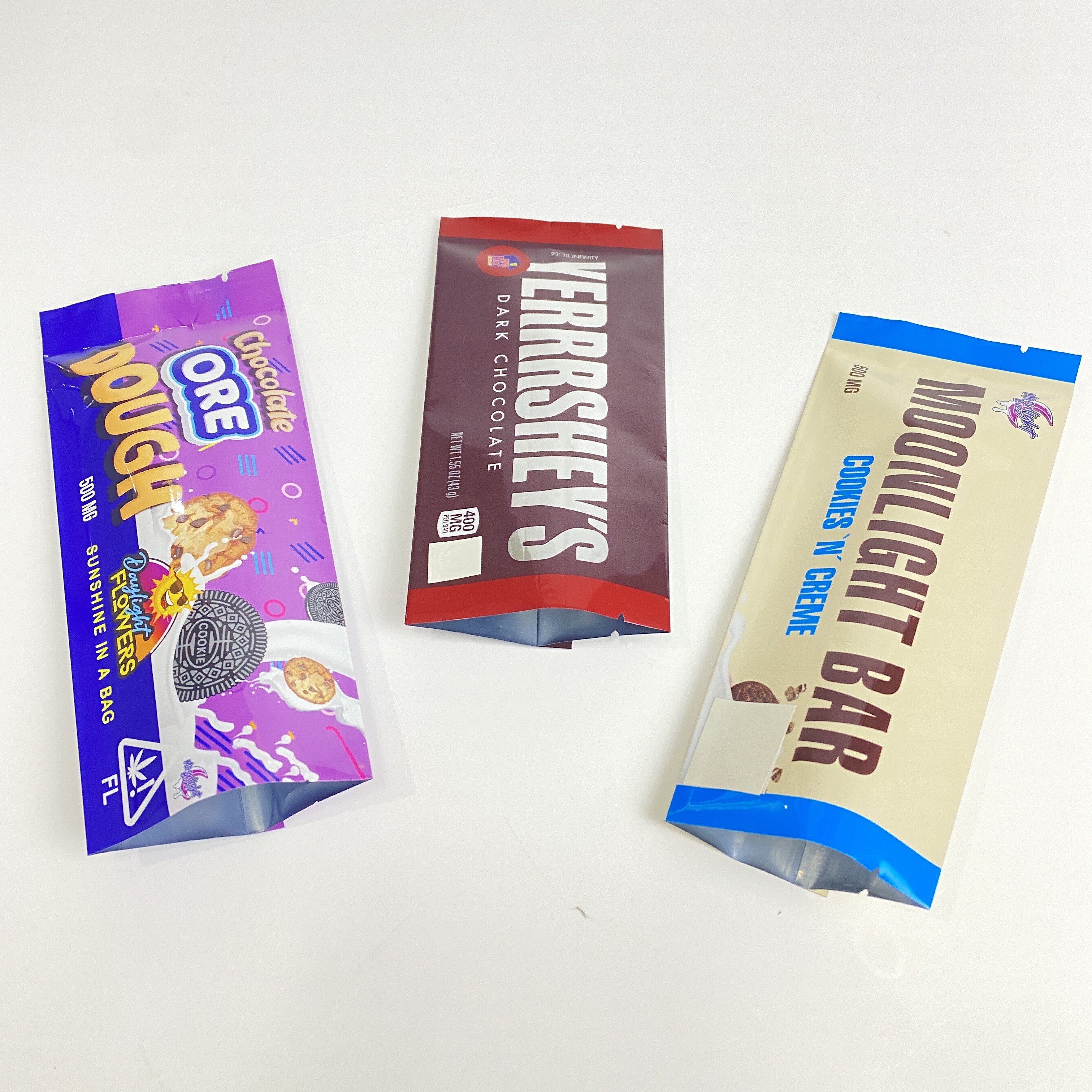 Het Zaad Verpakkende Zakken van douanelogo back sealed bag candy Gummies