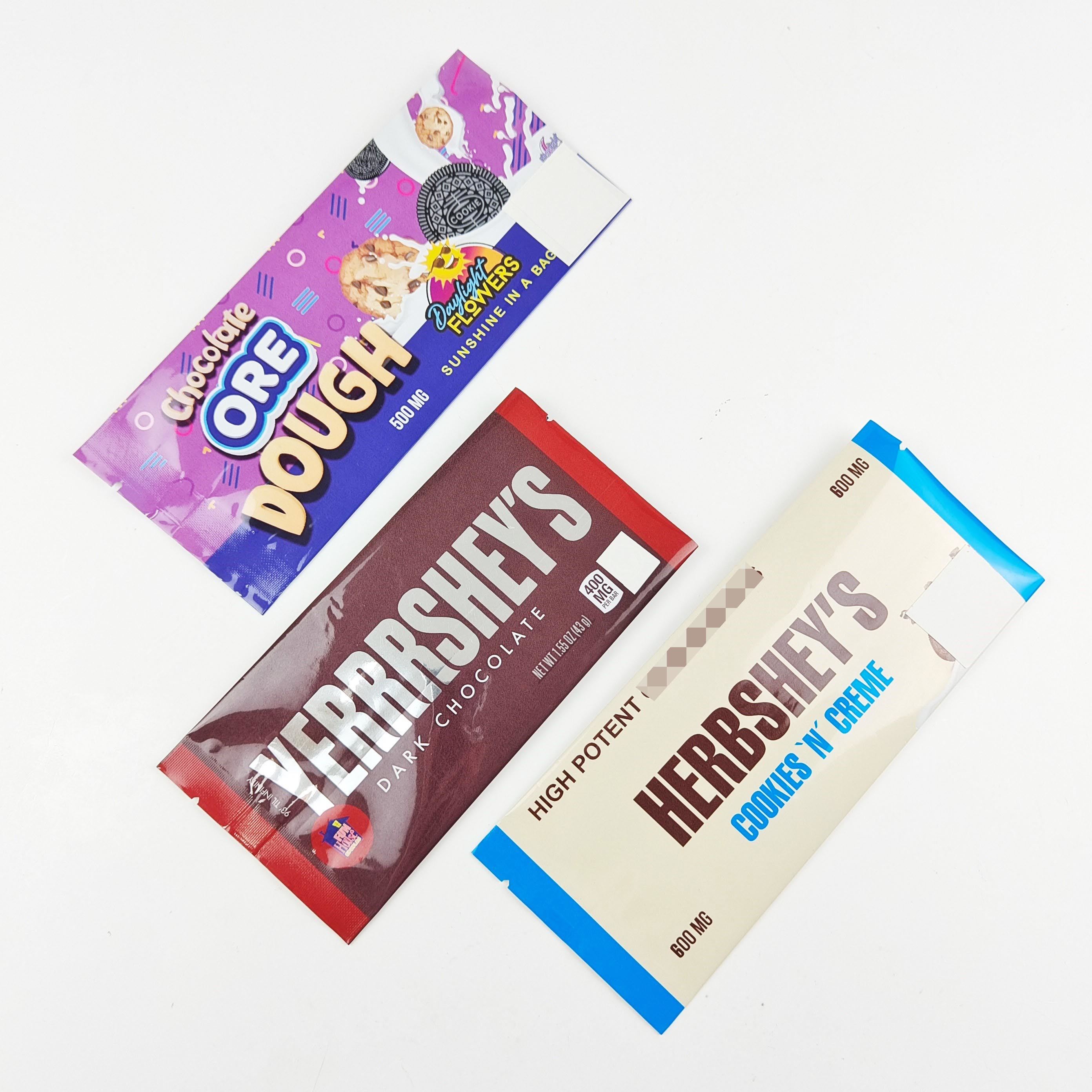 500mg Zak van het de Aluminiumfoliepakket van chocolade de Verpakkende Zakken Vochtbestendige Eetbare