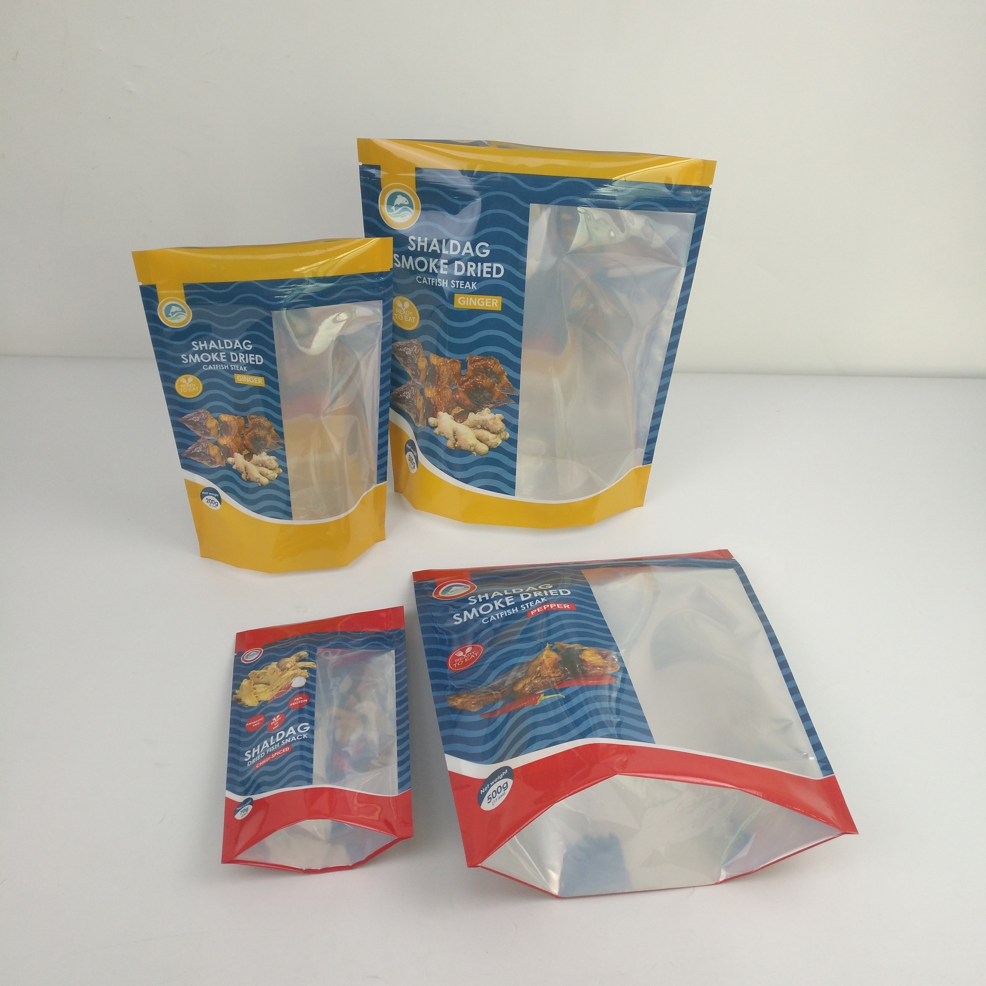 Glanzende van de de Zakkensnack van het Geurbewijs Verpakkende van het Voedselmylar Droge de Ritssluitingstribune op Zakken