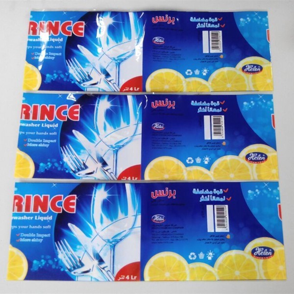 BOPP krimpt etiketten want de flessen/de Economische hitte de Douane van flessenetiketten krimpen