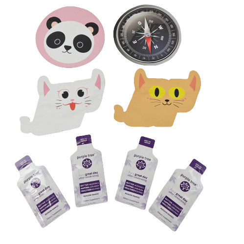 Douane Gedrukte Matrijzenbesnoeiing Mylar Zakken 1g 3.5g 7g 14g 28g Kindveilig voor Koekjessuikergoed