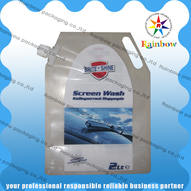 De duidelijke de Zak van Huisdierenspuiten Verpakking met hangt Gat voor Frisdranken