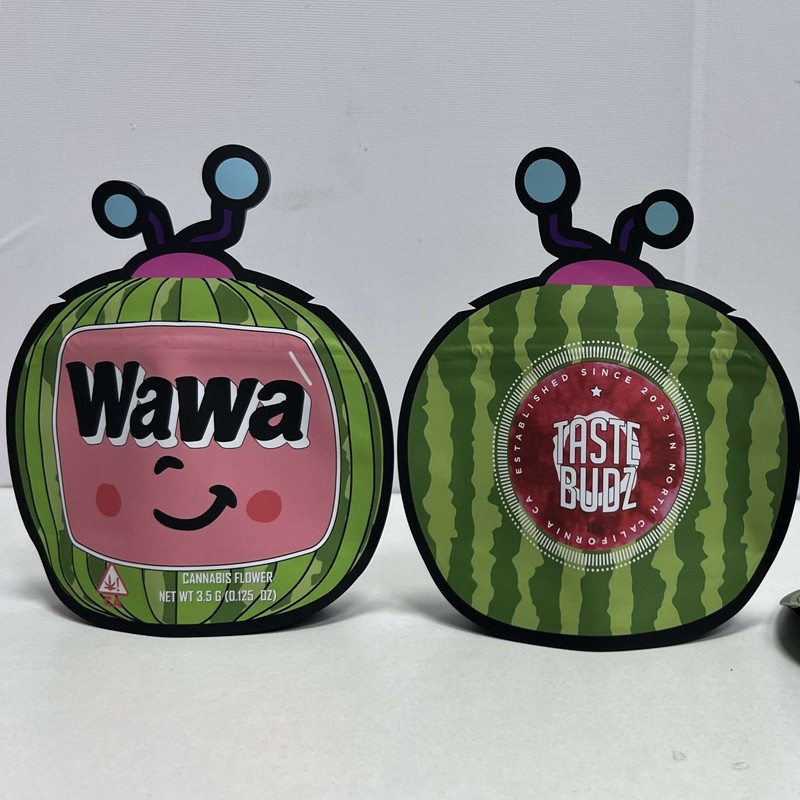 Plastic Folie Kruidenwierook die Mylar-Zaktribune op de Bloem van de Zakcannabis verpakken