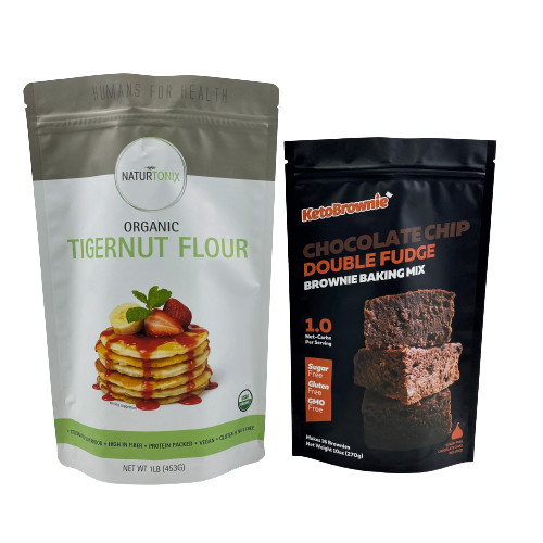 Douane Gedrukte van de de Zakkengeur van Mylar Verpakkende het Bewijstribune op Hologramkoekje 30 Microns