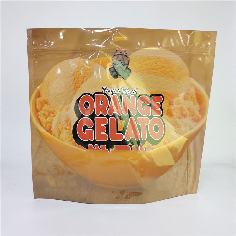 Digitale druktas 3.5G 1LB Soft Touch Holographic Pouch High Barrier Smell Proof Child Proof Zipper Stand Up Bags