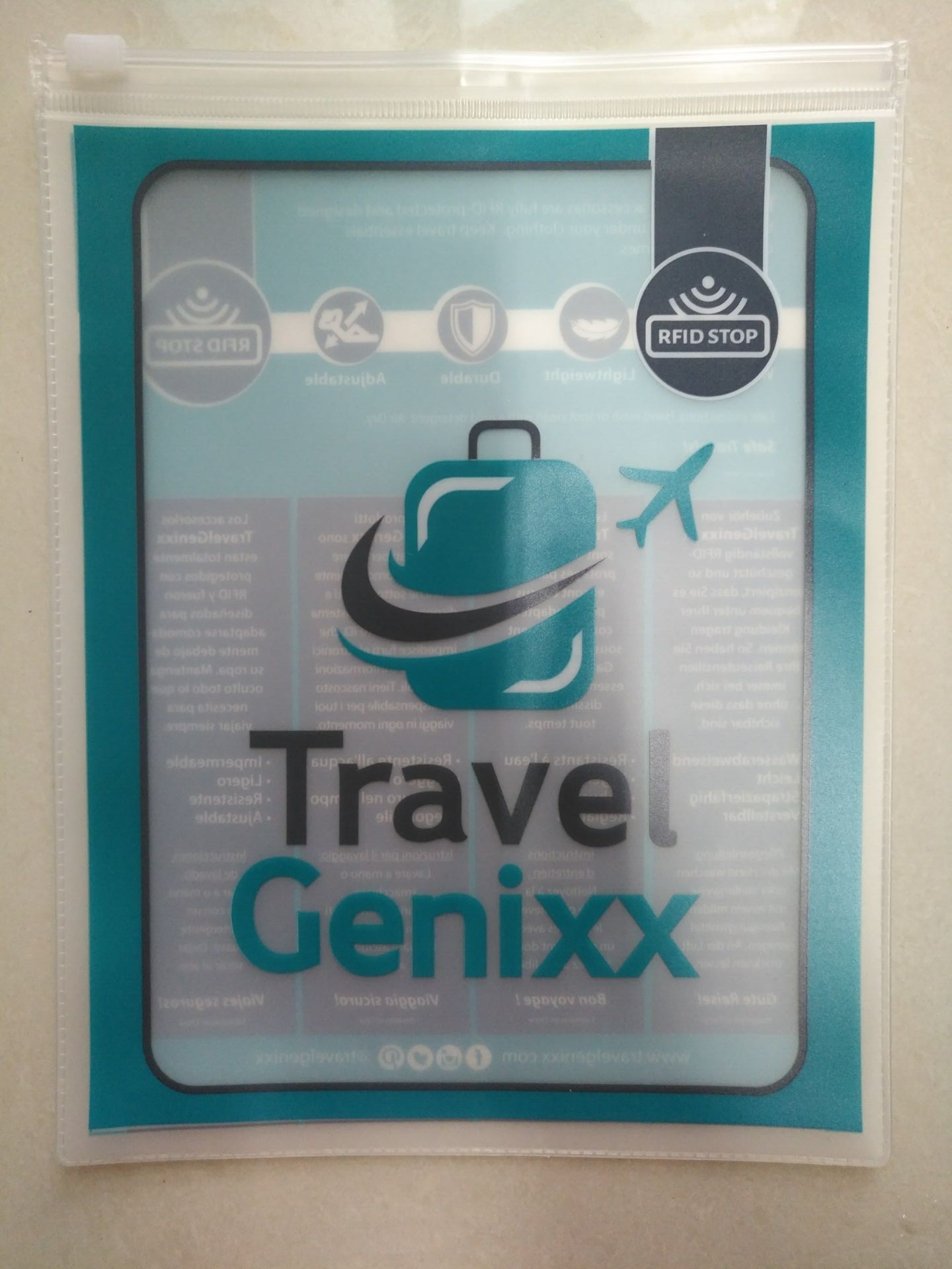 Duidelijke Transparante Pvc-Zak, De Hangerzak Drie van Wasknijperpvc Zijverbinding