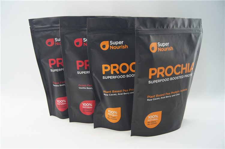 De Tribune van de voedselrang op Zak met Ritssluiting voor Schokpoeder Verpakking