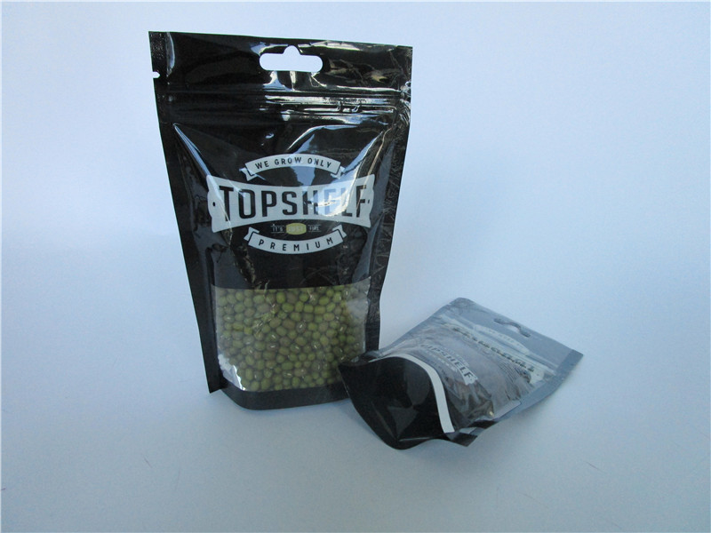 Van de mariguana de verpakkende zak van de Mylarritssluiting Zaden die van de de zakcannabis Privé Etiket plastic zak verpakken