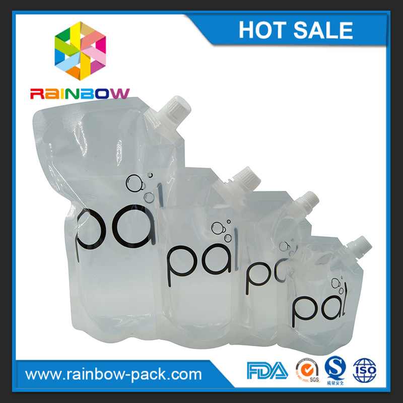 4oz/de transparante tribune van 8oz/van 16oz op wijnzak met het vrije spuiten van BPA