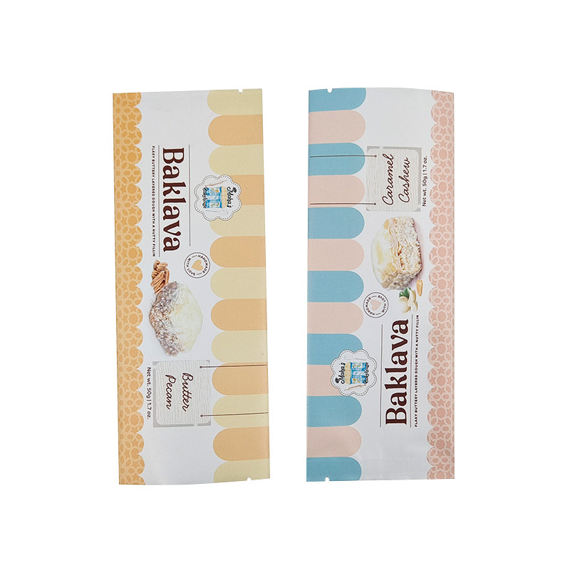 Groothandel Voedingsmiddelen op maat Geprinte platte zak zak Verpakking Lage MOQ Biologisch afbreekbare zak zak