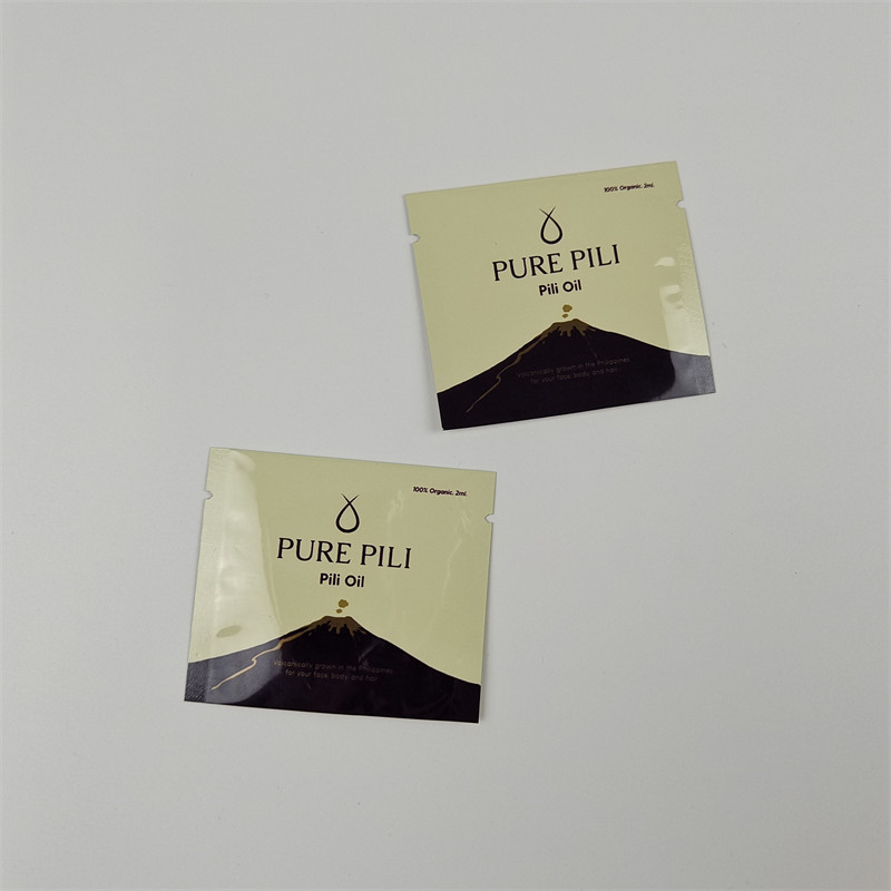 Professionele cosmetische verpakkingszak Max.10 kleuren Platte zak Gratis monsters Pakketten