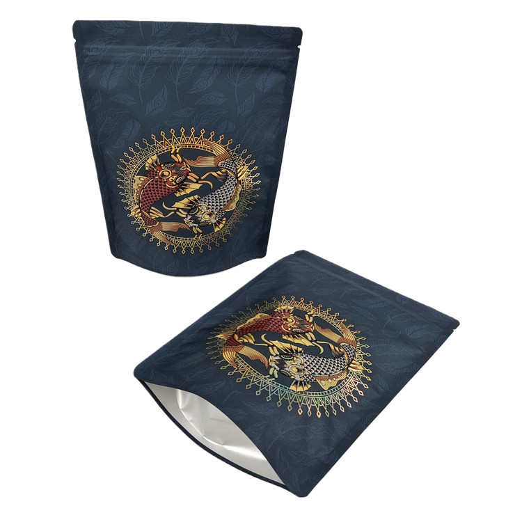 Fabriekslevering Plastic Aluminium Foil Mylar Food Packaging Bag Chocolade Noot Candy ea smSell Proof Bags met logo