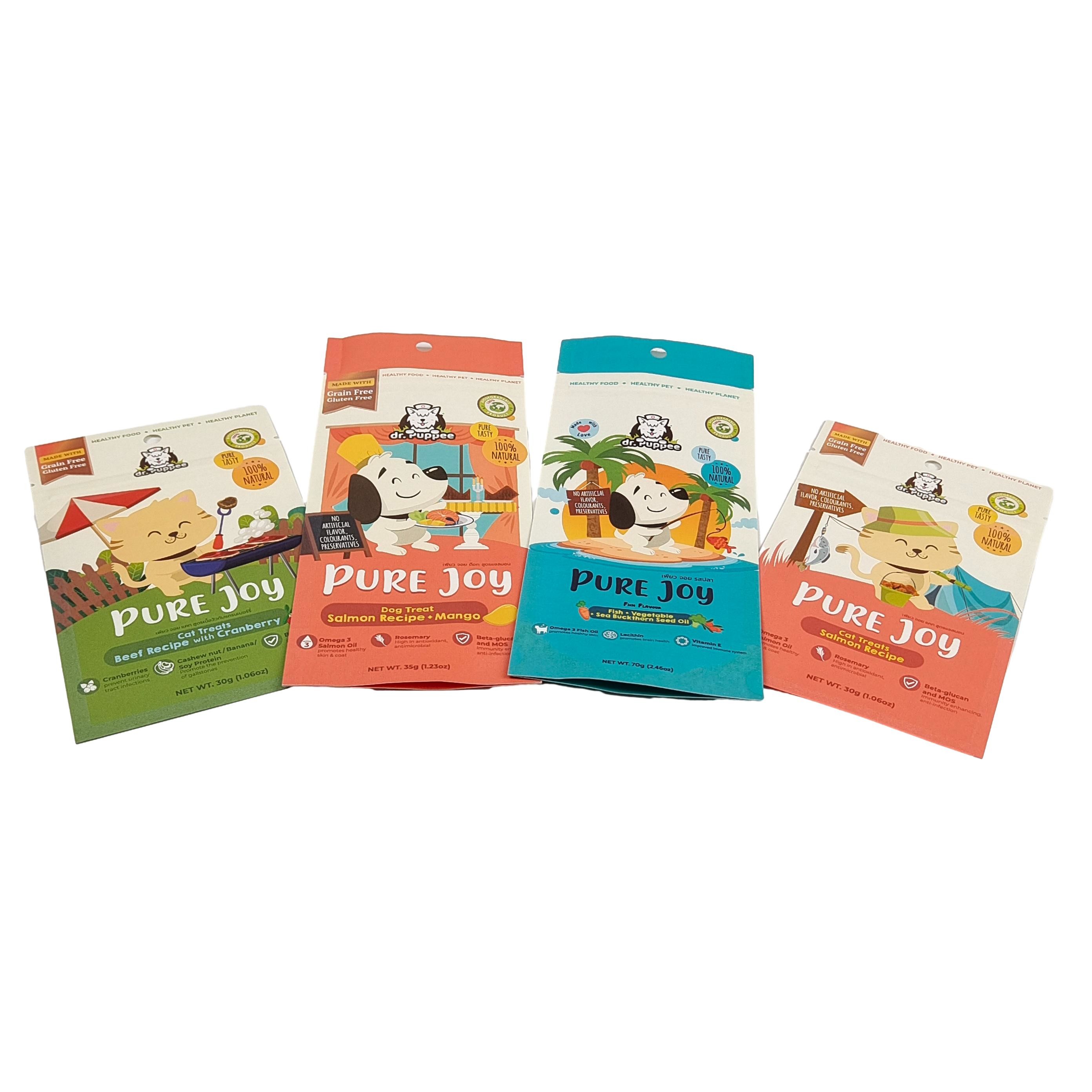 Gratis monsters Vloeibare verpakkingspapier zak witte kraftpapier zak vochtbestendig milieuvriendelijk recyclebaar papier Stand-up B