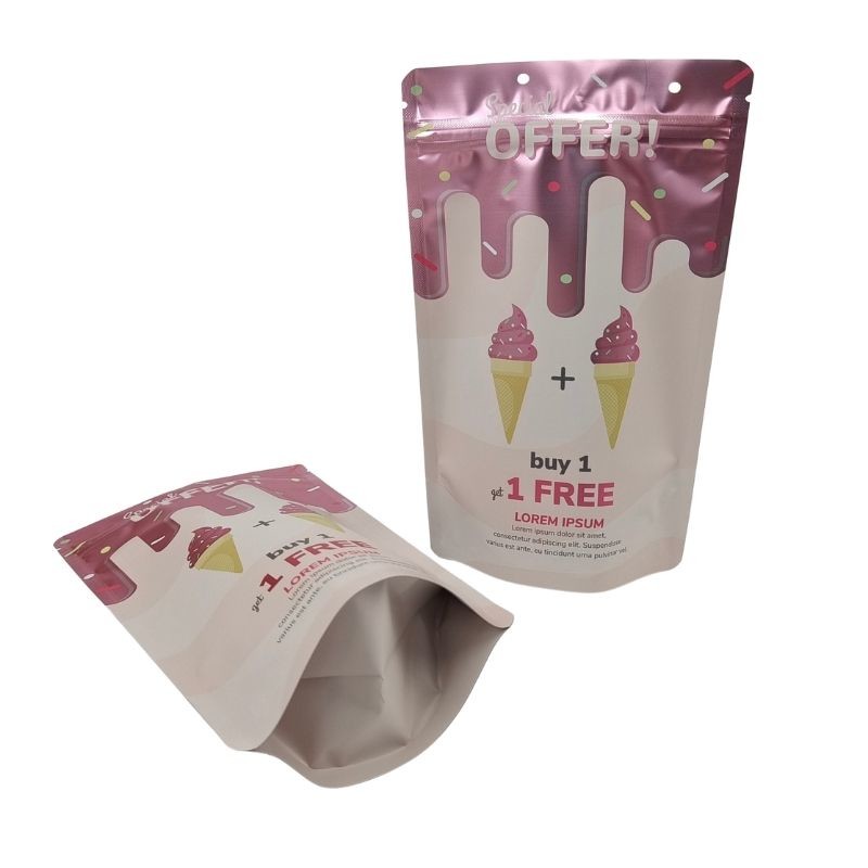 Zipper sluiting voedsel verpakkingszak voor met custom order aanvaard