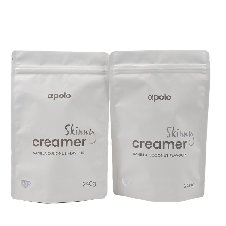 Gepersonaliseerde plastic vochtbestendige stand-up Mylar zak thee koffie verpakking zak met holografisch effect