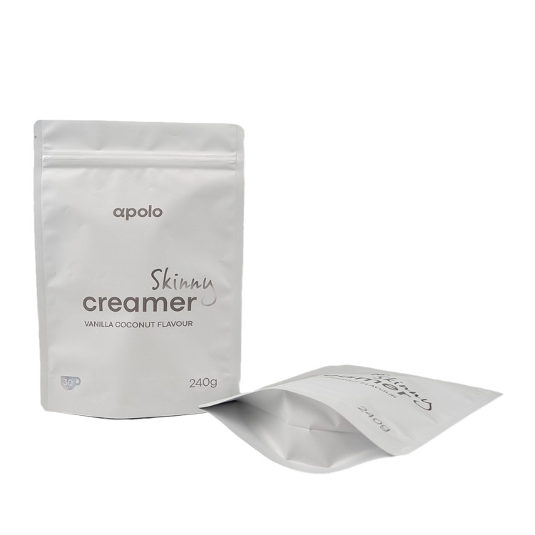 Op maat gemaakte kinderbestendige plastic zak voor koffiebonen Aluminiumfolie hervergrendelbare Mylar-zakken