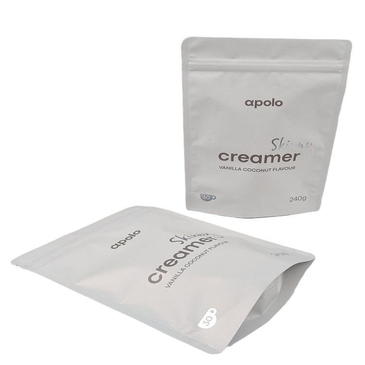 Fabriekslevering Aluminiumfolie Gummie Candy Verpakking geurbestendige rits Stand Up Mylar Bag voor koffie Protein Specerijen Fl