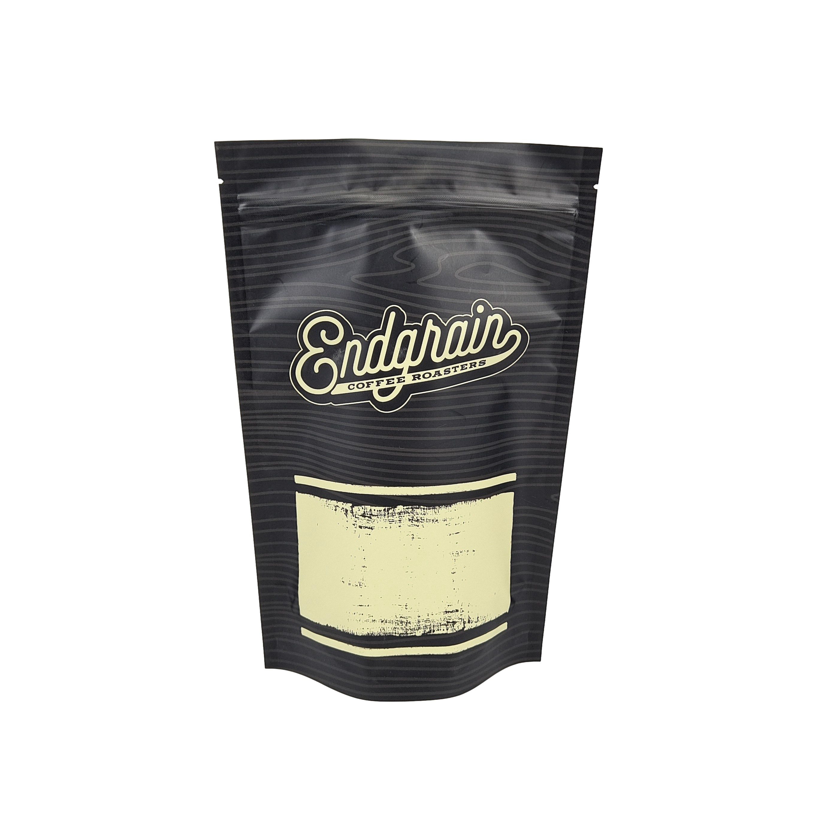 Vochtbestendige aangepaste Mylar Plastic Stand Up Pouch Matte Gedroogde Koffiebonen Ziplock Verpakking