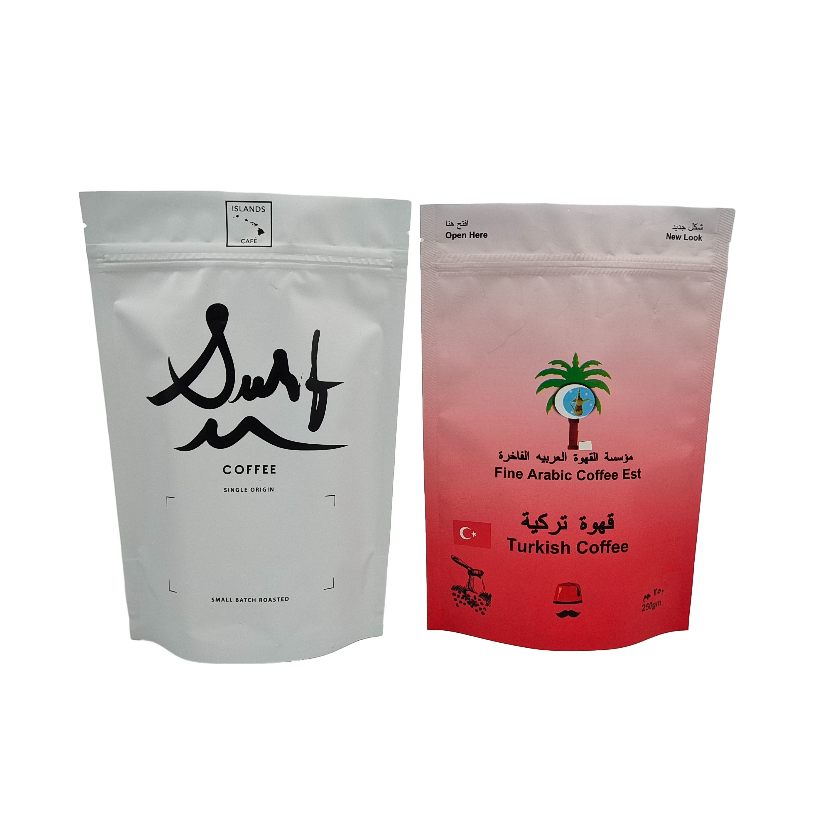 Transparante, doorzichtige vensterverpakkingszakken voor voedingsmiddelen