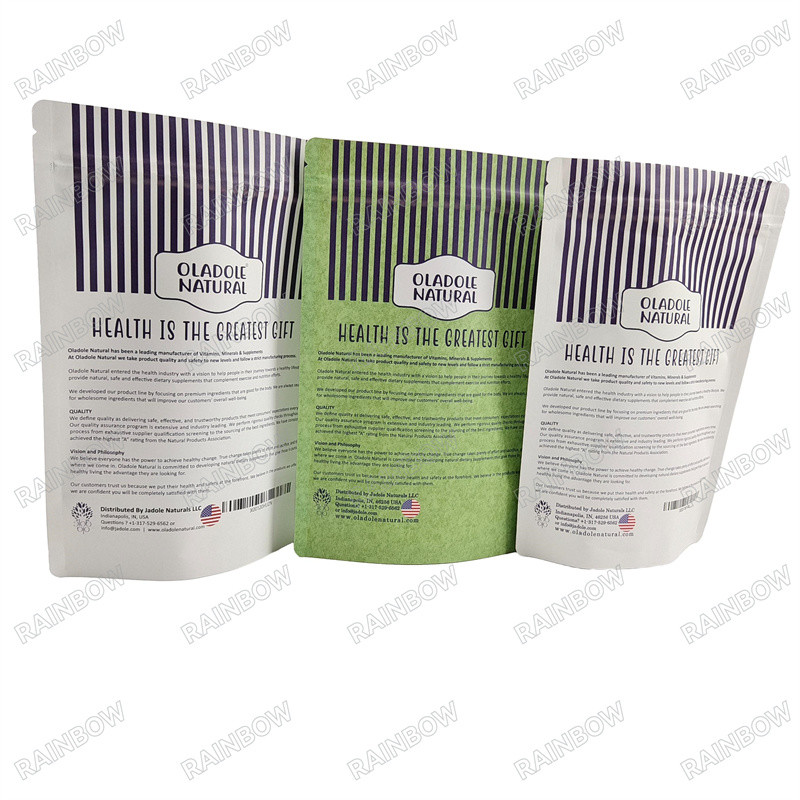 Chinese Fabriek Custom Pet Food Bag voor Pet Food verpakkingszak met tear notch