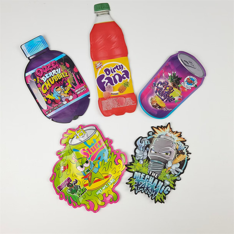 Geavanceerde technologie Digitale drukzakken Die Cut-zakken CMYK Pantone kleuren Hoogwaardige zakken