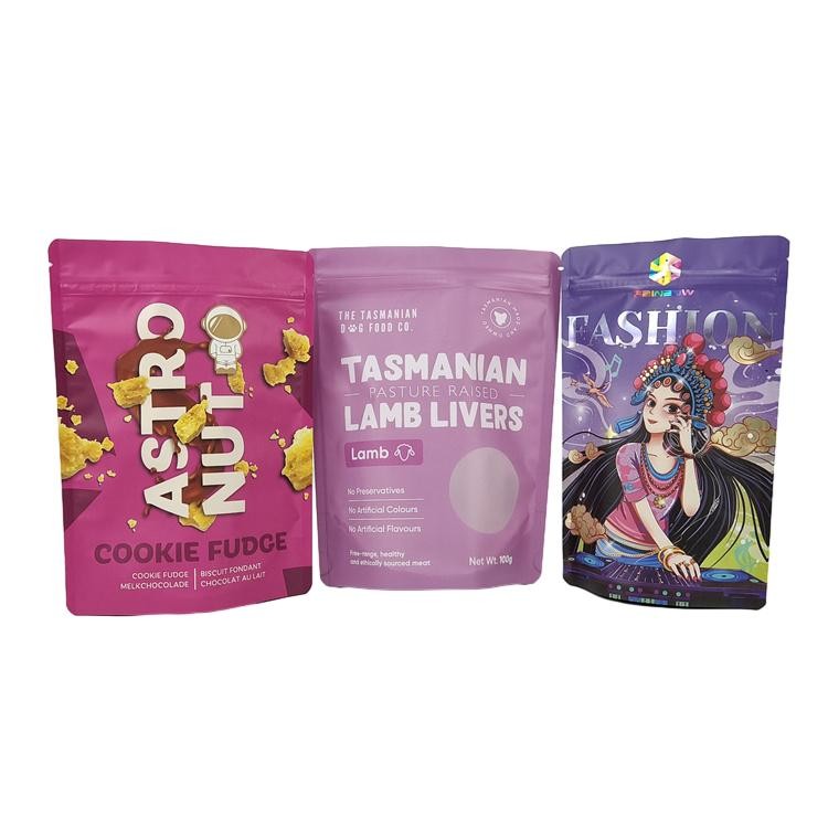 Op maat gemaakte verpakkingen van plastic zakken met warmteverzegeling voor op maat gemaakte eisen