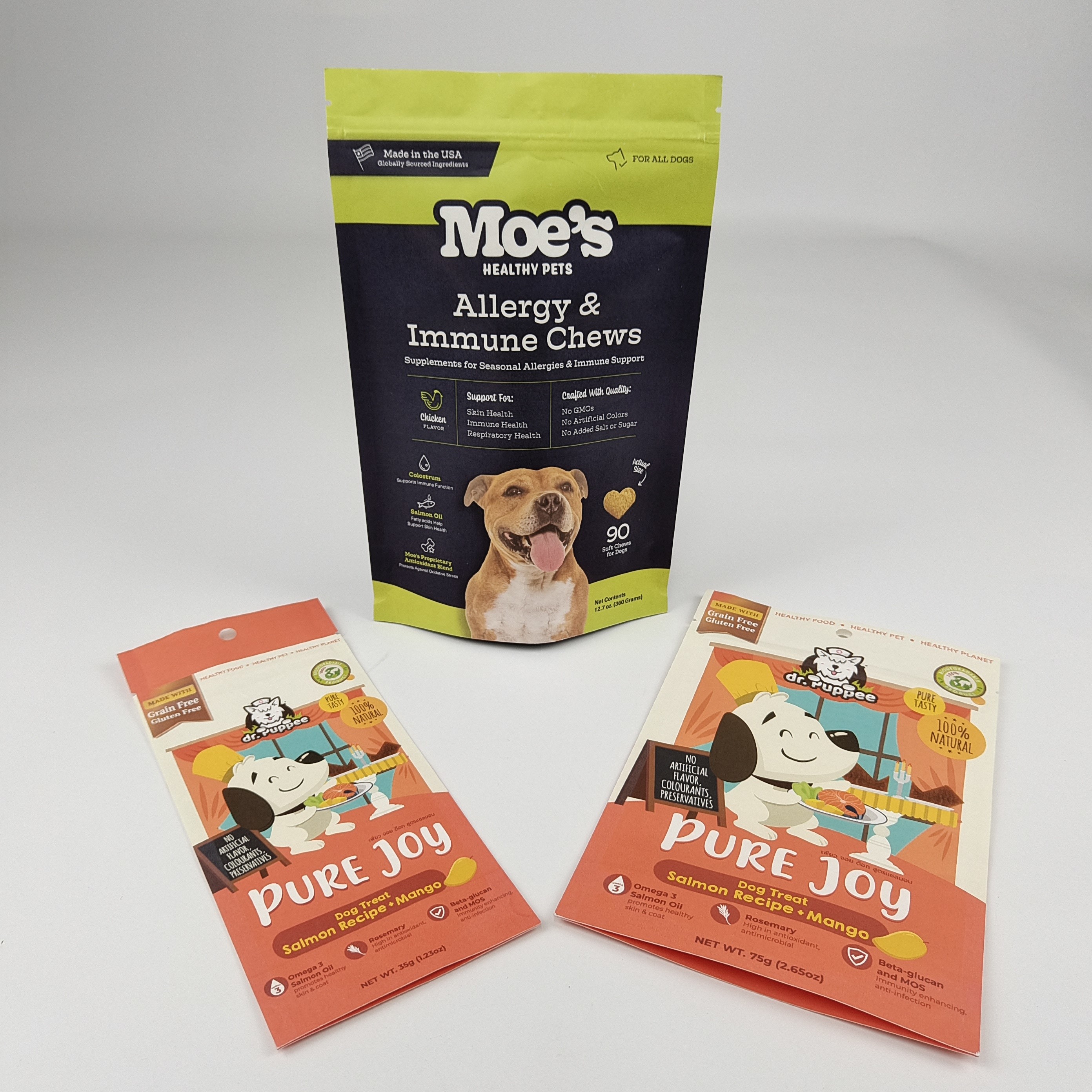 Recyclebaar milieuvriendelijk Groothandel Gepersonaliseerd Logo Digitaal Drukbaar Compostabel Kraft Papierzak