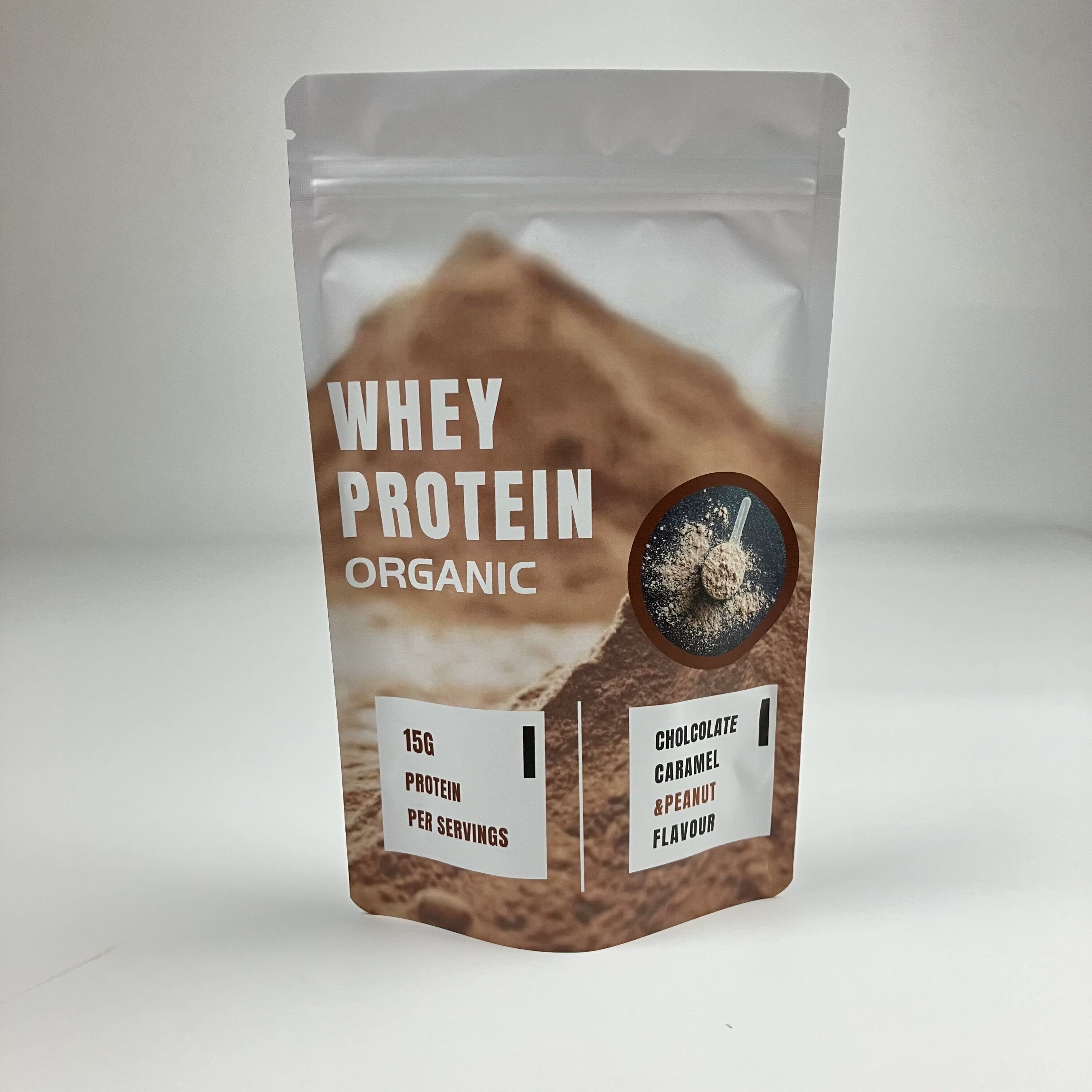 Digitaal gedrukte Mylar-zakken Matt VMPET geurbestendige ritszak CMYK Pantone 250g zak