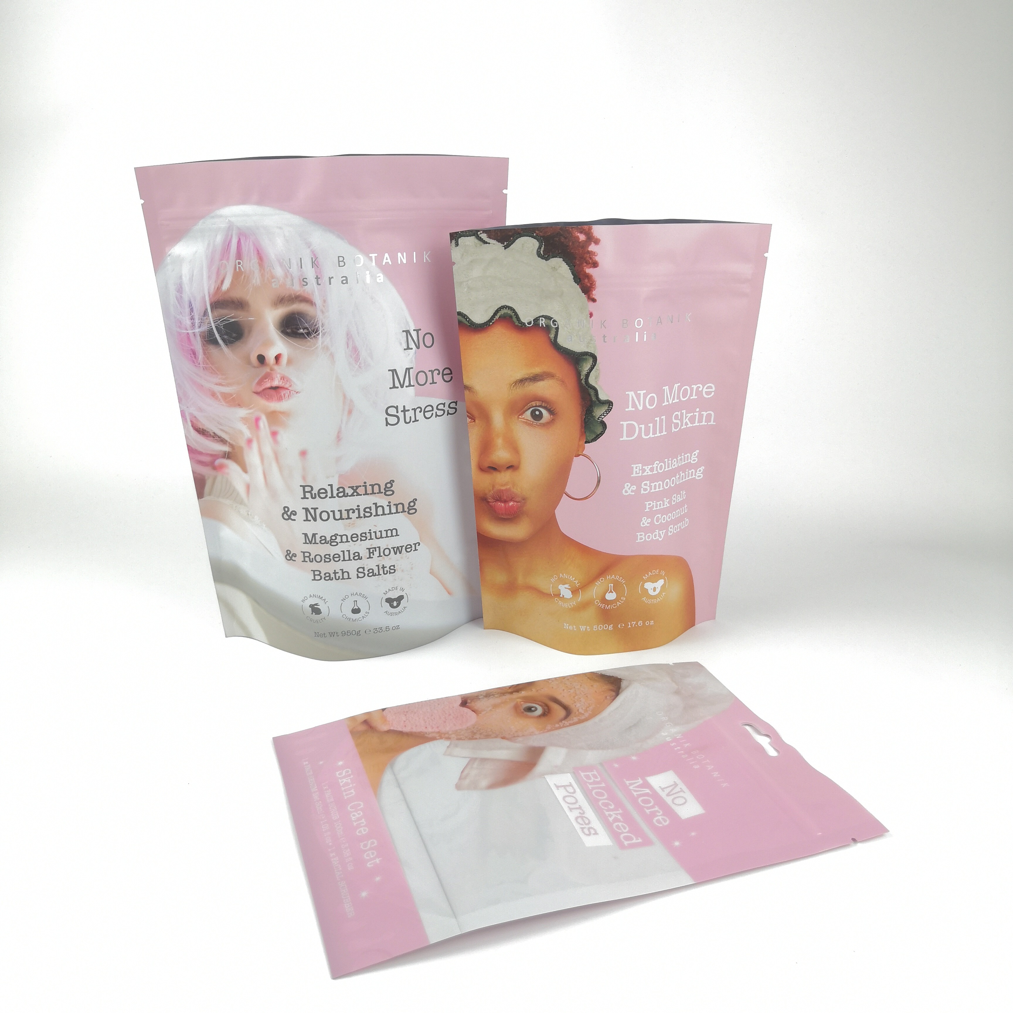 Fabriek Cutsom Printed Plastic Stand Up Bag Hervergrendelbare Plastic Bags Met Logo Printing