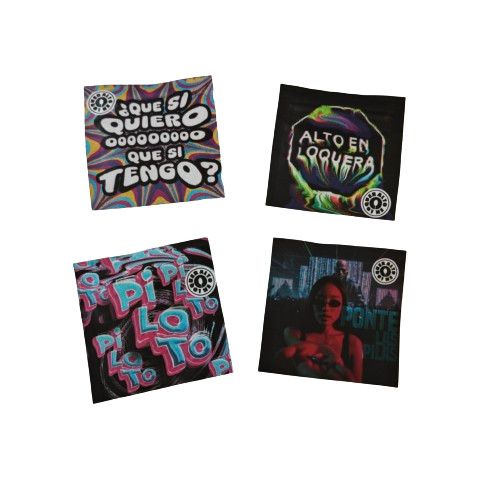 Geurbestendige opnieuw vergrendelbare proefzakjes met doorzichtig raam poederverpakking plastic zak