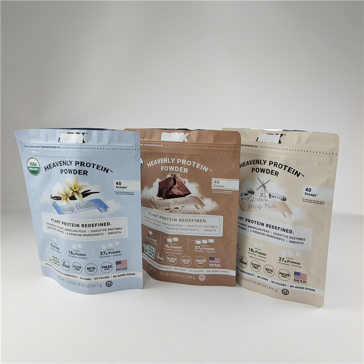 Digitaal drukwerk op maat Stand Up Zipper Bags Geurbestendige Vochtbestendige