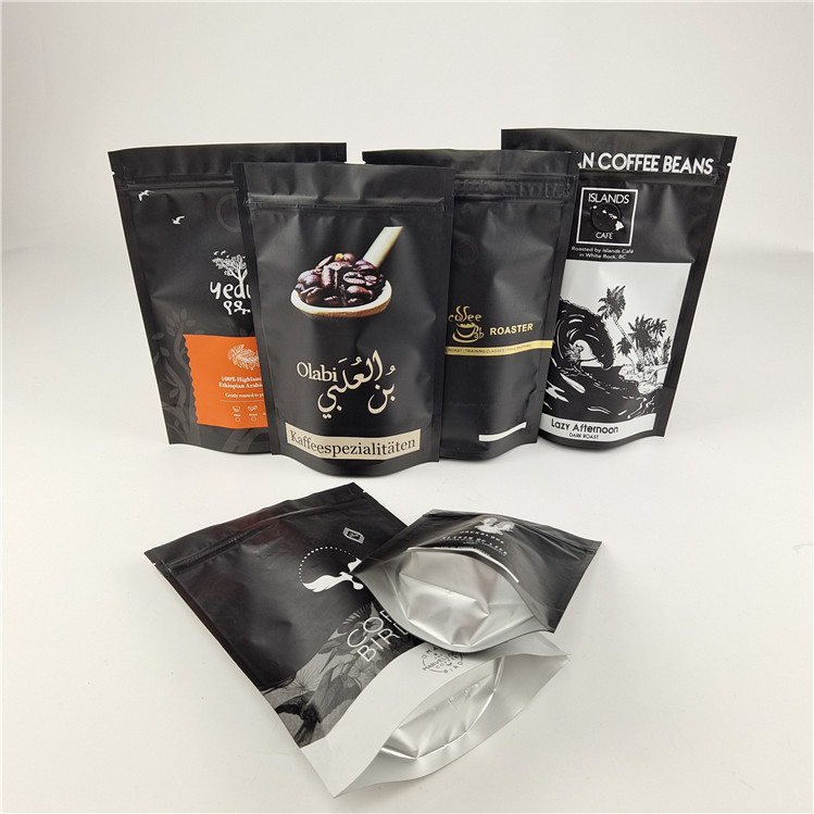 Gelamineerde aluminiumfolie Ziplock Stand Up Pouch Digitaal drukken Op maat gemaakte grootte / kleuren