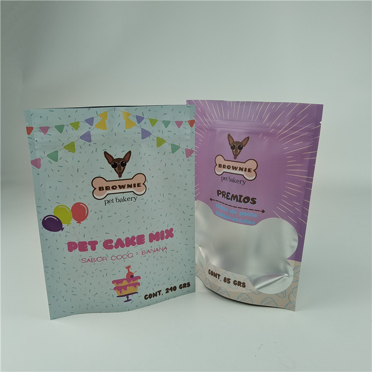Topkwaliteit Custom Logo Printed Smooth Storage Packaging Plastic Foil Pouch Bag voor huisdiervoeding