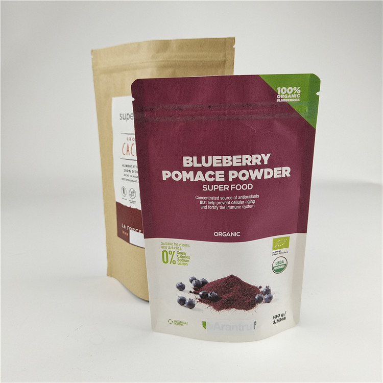 Voedselverpakkingsmateriaal Digitaal drukwerk op maat Stand Up Zipper Bags Geurbestendige Vochtbestendige zak