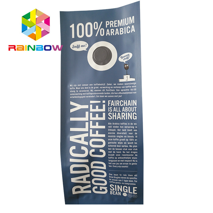 10-12 dagen Productietijd Vierkante bodemzak Verpakking Verpakking Bottom Gusset zakken