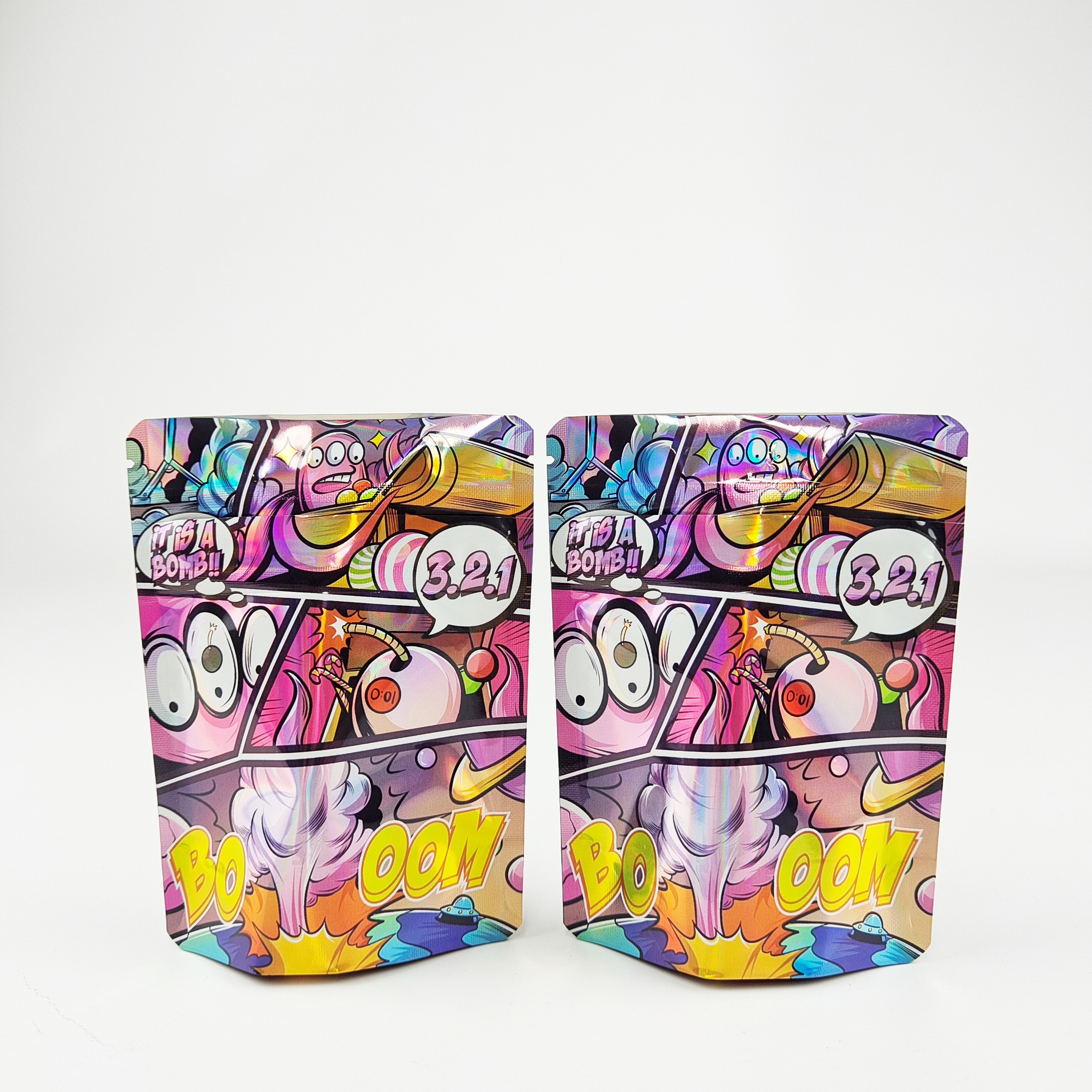 Verhandelbare verzendmethode Glanzende of matte afwerking Slimte theezak voor aangepast ontwerp