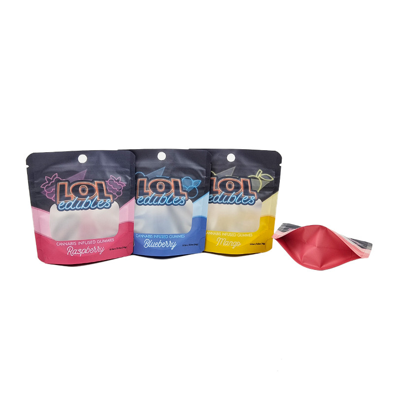 Geurbestendige stand-up Doy Pack Foliezak Verpakking voor Koffiebonen Voedselzaad