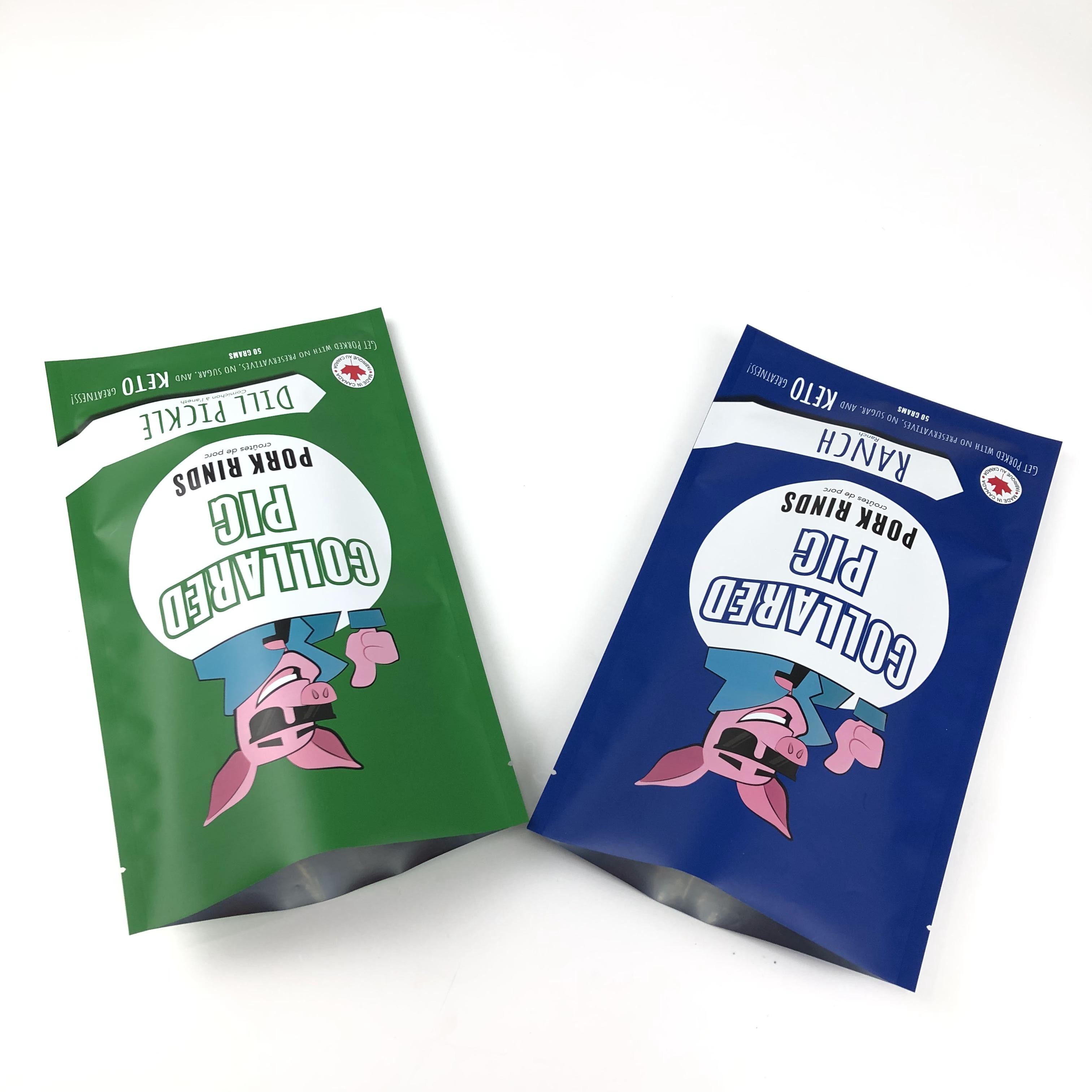 Het opslaan van huisdierenvoedsel is eenvoudig gemaakt met een zak met rits.