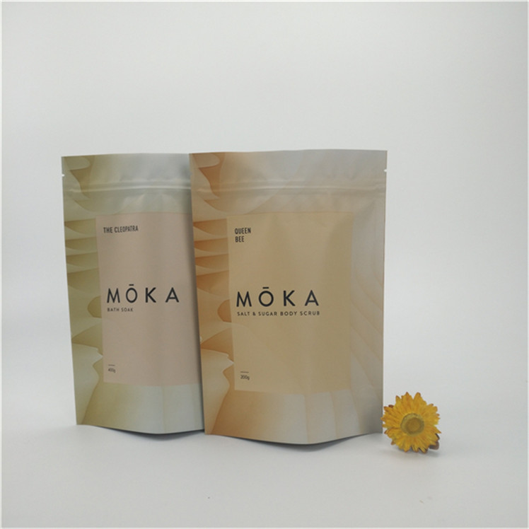 Kwaliteitsborging Digitale drukzakken Warmtezegel Natuurlijke Oceaan Zeesout Verpakkingszak