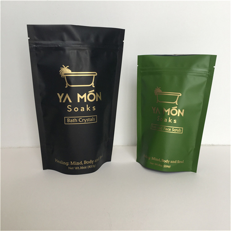 Geschikte prijs Aluminiumfolie Geur- en vochtbestendige opstaande zakken met rits