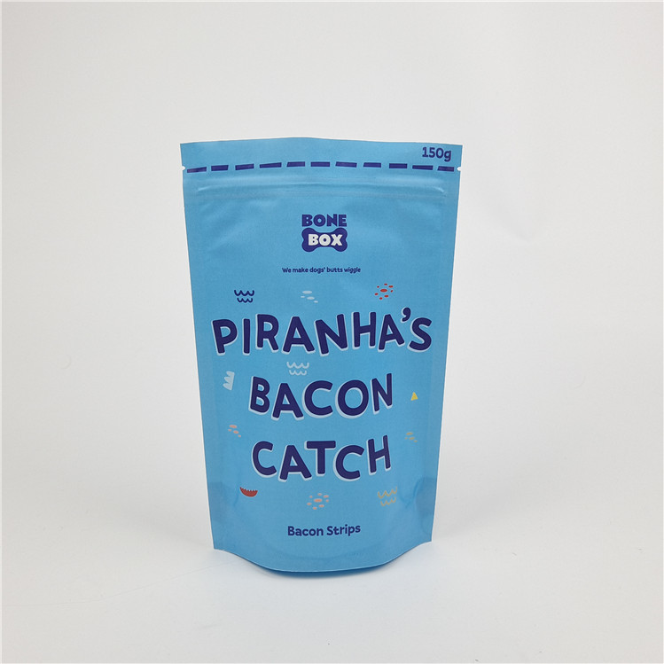 Groothandel Gepersonaliseerd Logo Digitaal Printen Zip Lock Plastic PET Aluminium Frosted Stand Up Pouch Bag