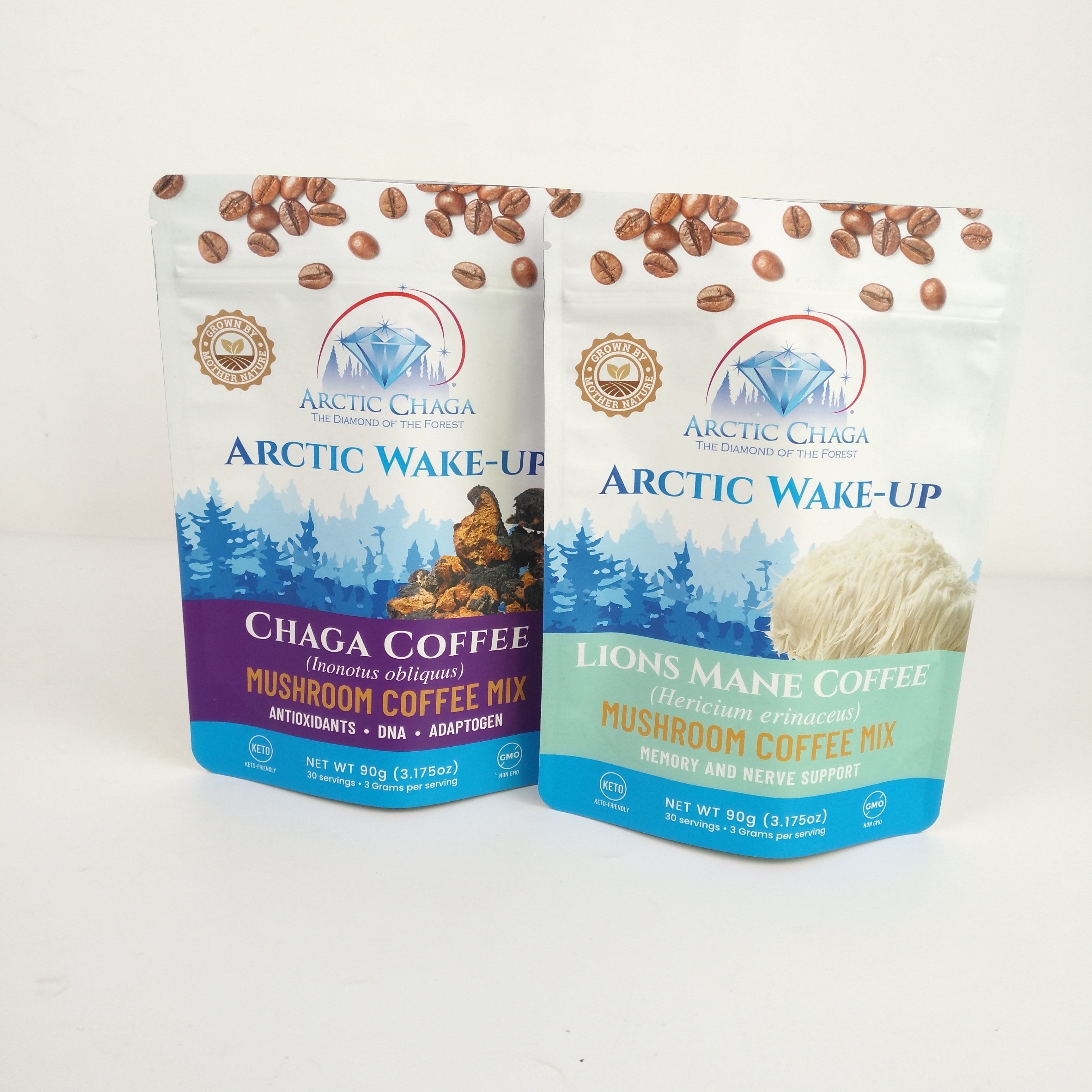 Gepersonaliseerde papieren zakken voor voedselverpakkingen