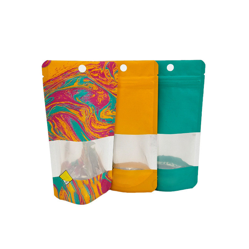 Stand-up Zipper Bag Item Badzout Mylar Bags Cosmetische verpakkingszak