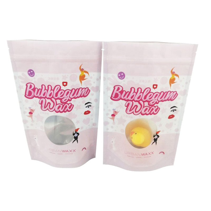 Aanpasbare cosmetische verpakkingszak voor het opstaan van het lichaam scrubzak in verschillende maten